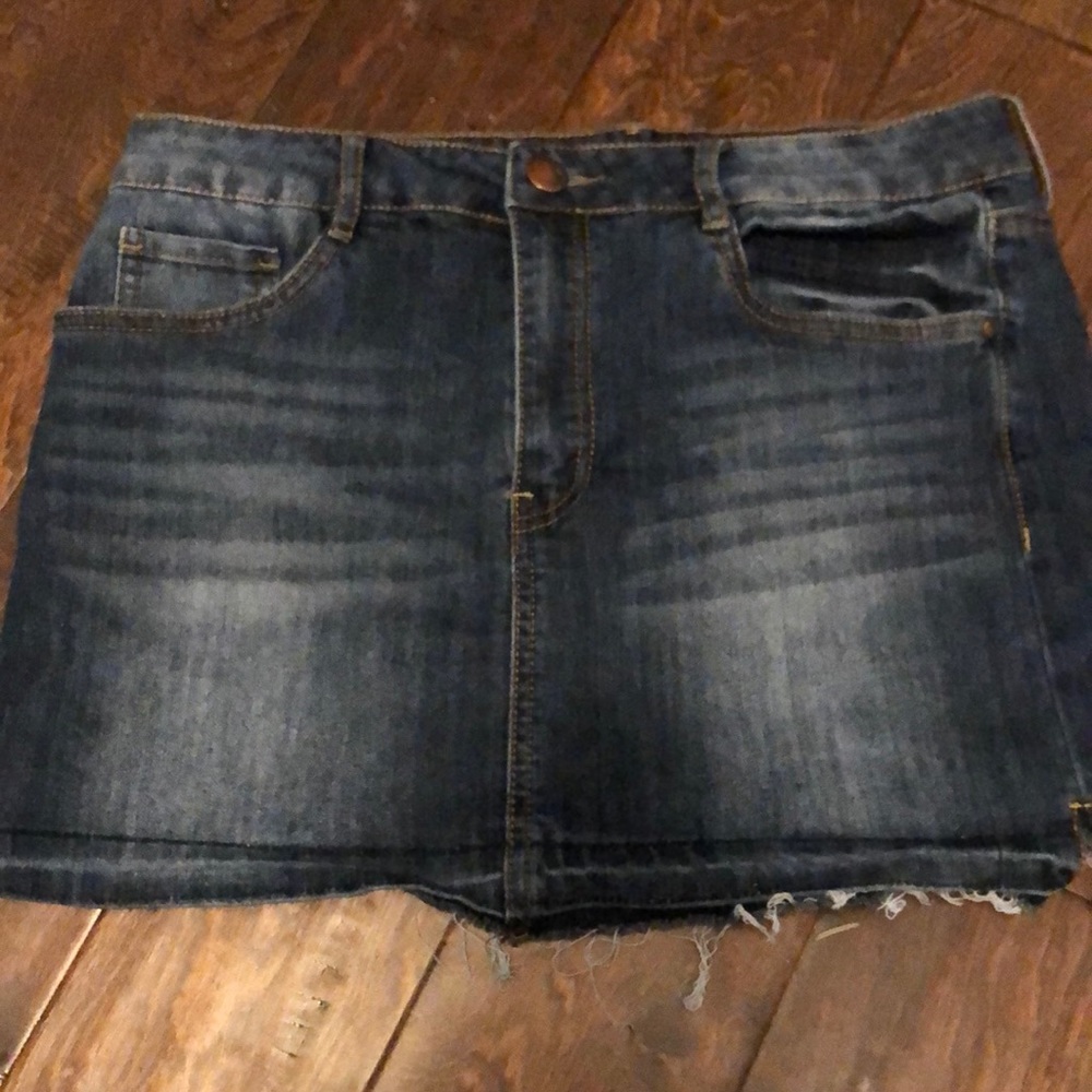 Denim skirt